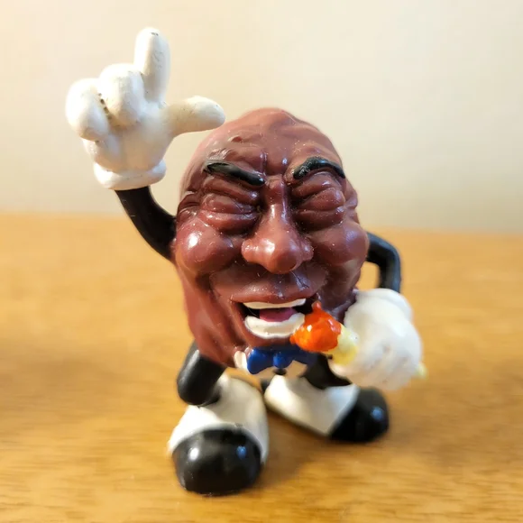 Vintage California Raisins Collectible Figurine Set Of 8 - Picture 5 of 7